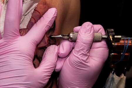 Tattoo tattooing shoulder