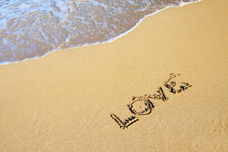 Love ocean romance photo
