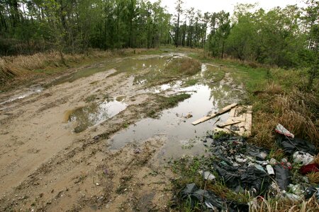 Cause damage debris photo