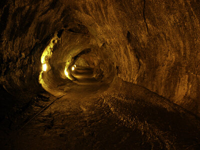 Thurston Lava Tube at Hawaii Volcanoes National Park photo