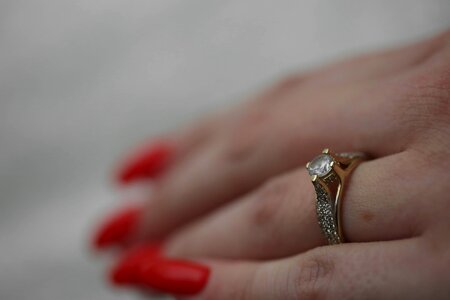 Ring brilliant wedding ring photo
