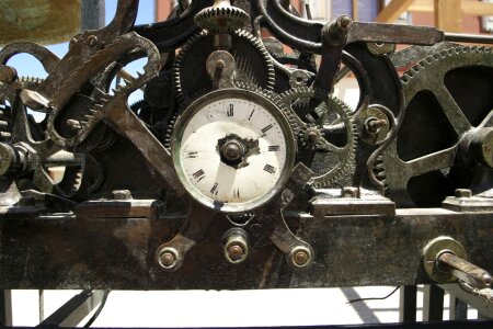 Antique mechanism mechanical photo