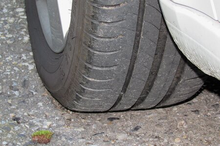 Mature rubber auto tires