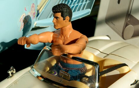 Driver cabriolet toy