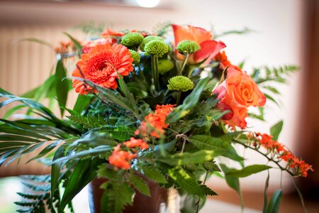 Bouquet of flowers valentine's day thank you