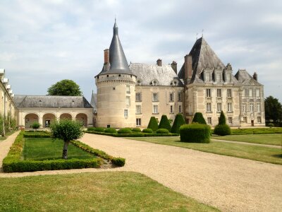 France Chateau Castle Landmark Historic photo