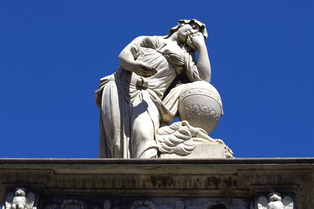 Religious sculpture stone sculpture photo