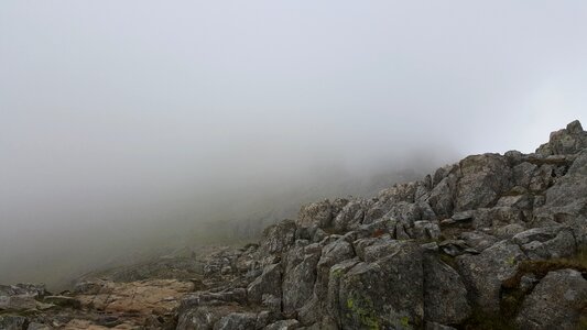 Rocks scary mountain photo