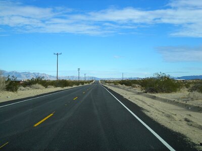 Roadway highway landscape photo
