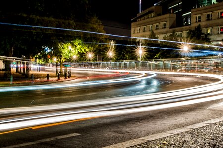 Asphalt building highway photo