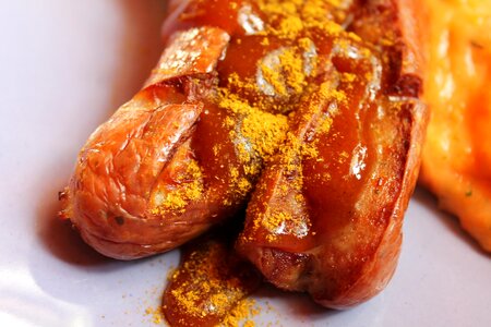Curry ketchup fast food