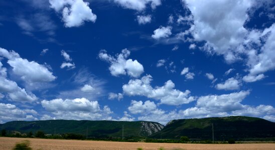 Sky clouds panorama