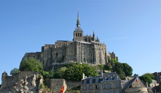 Mont Saint Michel France Island Castle photo