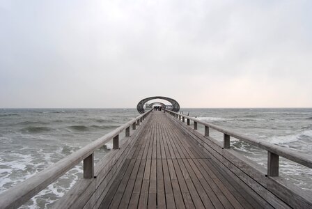 Baltic sea coast beach photo