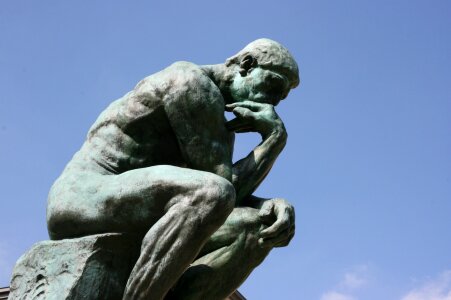 The thinker rodin rodin museum photo