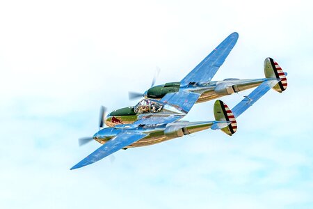 Aircraft aircraft engine blue sky photo