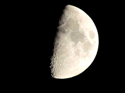 Crater close up surface