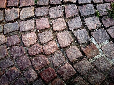 Structures ground paving stones photo