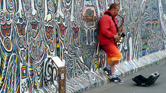 Street music berlin art photo