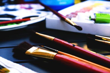 Art Paint Brushes photo