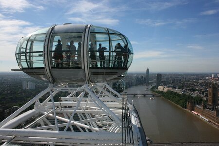 London eye river thames london photo