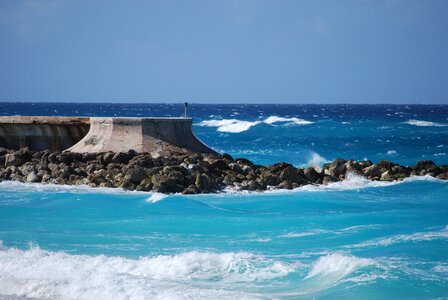 Splash caribbean bahamas photo