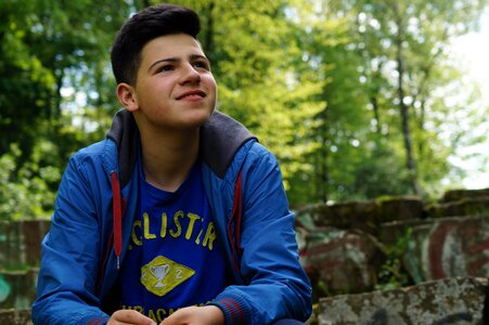 Boy model weather