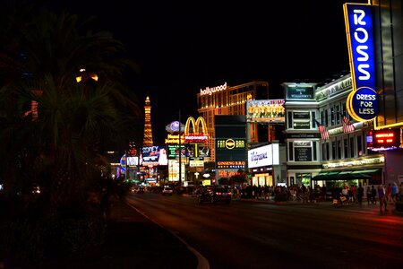 Light advertising neon sign photo