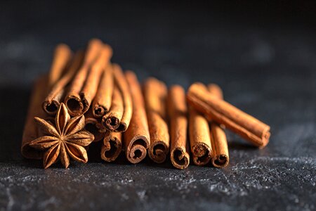 Beautiful Photo cinnamon sticks