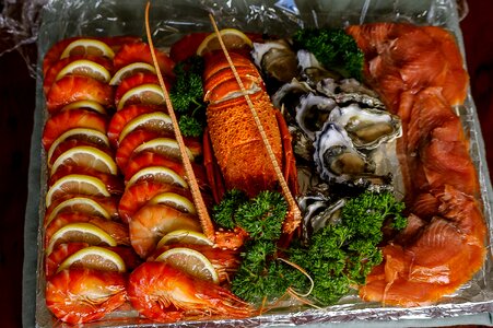 Delicious Seafood Platter photo