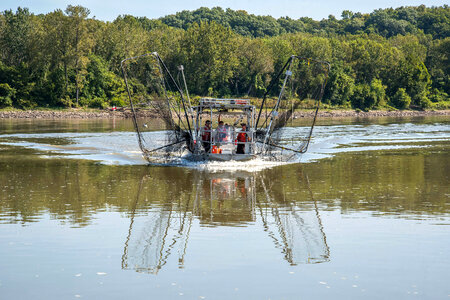 U.S. Fish and Wildlife Service boat, The Magna Carpa photo
