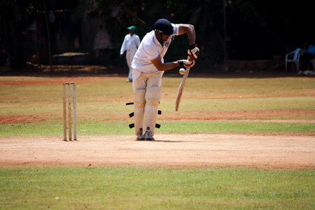 Sports Cricket Batting photo