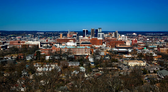 Cityview and buildings in Birmingham, Alabama photo