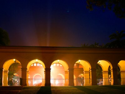 Light beam light balboa park photo