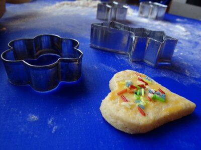 Christmas bakery cookie photo