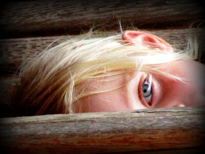 Eyes woman young