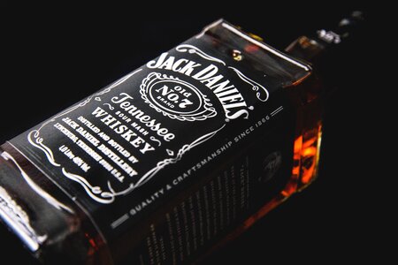Jack Daniels Whiskey Bottle photo