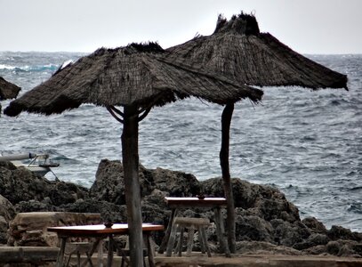 Bay mediterranean beach photo