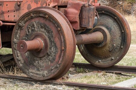 Train steam railway