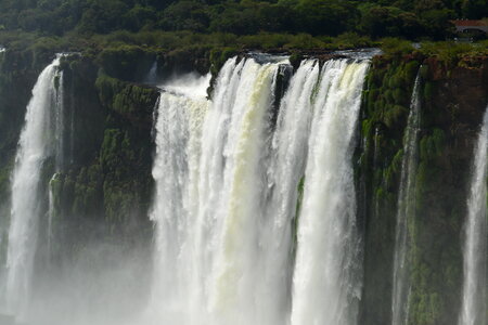Amazing waterfalls at Iguazu Falls photo