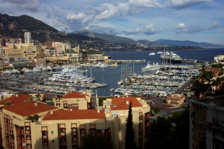 The harbor at Monaco