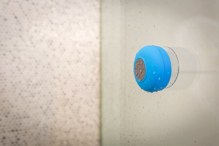Bluetooth Speaker In Shower photo