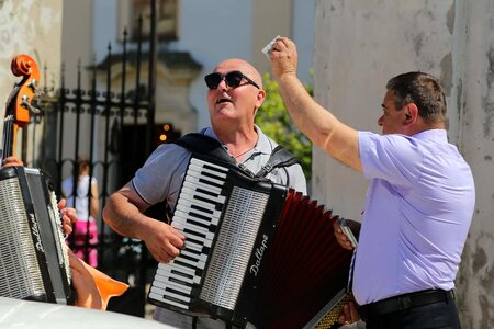 Celebration folk musician photo