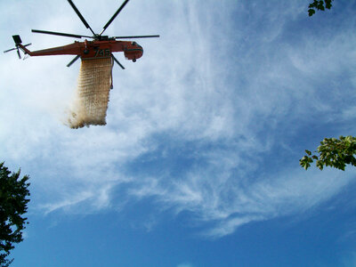 Helicopter Water Drop