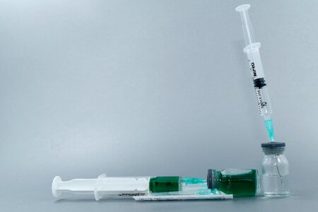 Cure injection painkiller photo