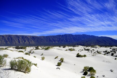 Desert nature sand dunes photo
