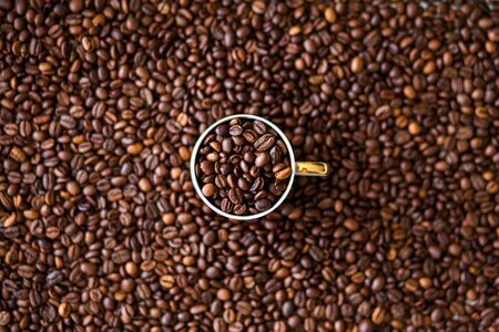 Black brown caffeine photo