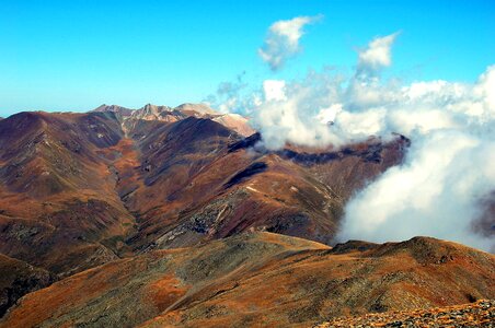 High mountains mountains nature photo