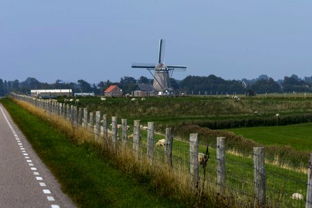 Agriculture cloud countryside photo