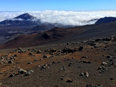 Sliding Sands Trail Keoneheehee Maui Hawaii photo